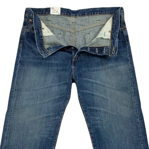 Levi’s 562 Loose Fit Tapered Ankle Button Fly Red Tab - Picture 6 of 15